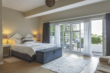Gartenzimmer Deluxe in der Whale Rock Luxury Lodge, ©Tessa Lennet Photography