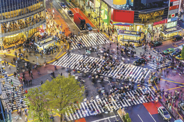 Shibuya Kreuzung in Tokyo, ©Sean Pavone - shutterstock.com