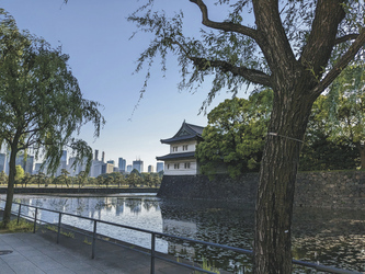 Wehrmauer des Kaiserpalasts Tokyo, ©Karawane