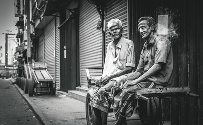 Freunde in Pettah, Colombo, ©Harsha Baddragi, pixabay.com