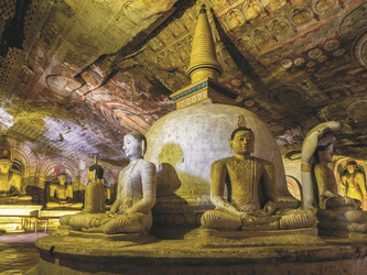 Dambulla Höhlentempel, ©Abhishek Hajela