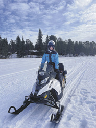 Schneemobilsafari, ©Karawane
