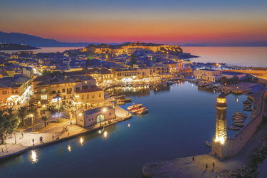 Griechenland Kreta Rethymnon Sunset, ©Georgios Tsichlis