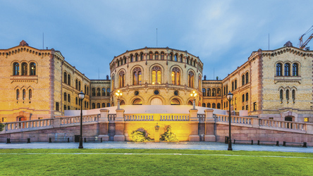 Oslo Parlament, ©Nickolay Stanev/Shutterstock