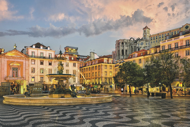 PORTUGAL Rossio-Platz, Lissabon, ©Mapics - Fotolia