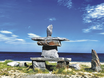 Inukshuk Churchill, ©@ohne