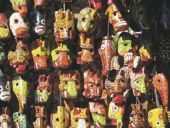 Mexikanische Masken, ©Tierra Maya Tours