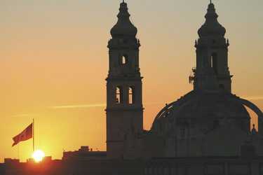 Sonnenuntergang in Campeche, ©Karawane