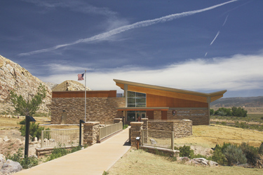 Visitor Center am Dinosaur National Monument - c Utah Office of Tourism/Matt Morgan, ©Utah Office of Tourism_Matt Morgan