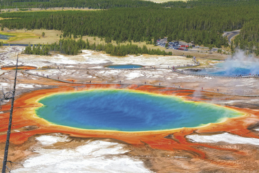 Grand Prismatic Spring im Yellowstone NP - c Wyoming Office of Tourism, ©Wyoming Office of Tourism